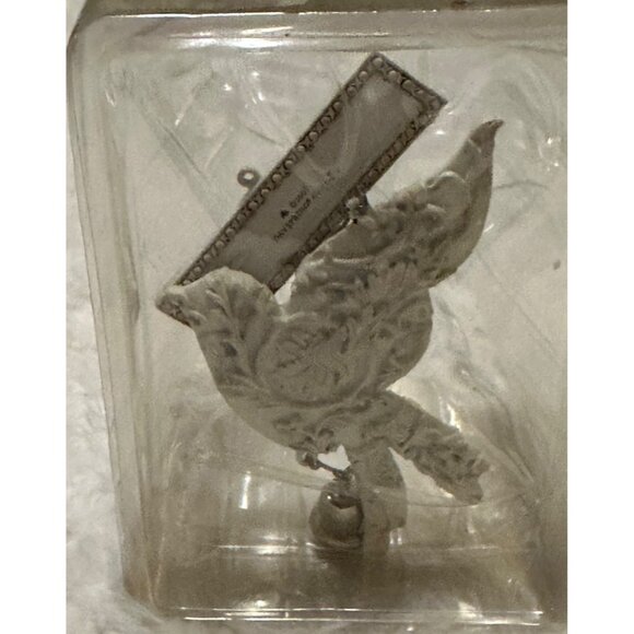 2005 DaySpring Christmas Celebration Collection White Dove Christmas Ornament - Picture 7 of 9